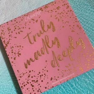 Colourpop palette in “Truly Madly Deeply” (Limited Edition)